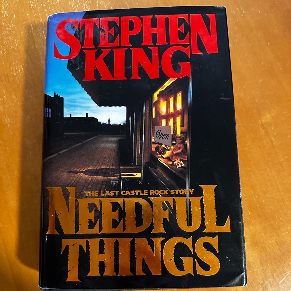 Stephen King Needful Things First Edition